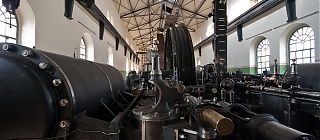 Dampffördermaschine der Zeche Hannover