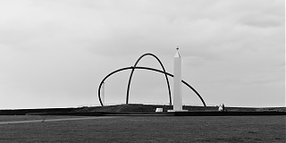 Das Horizontobservatorium auf der Halde Hoheward