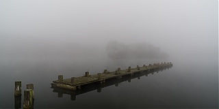 Ümminger See im Nebel