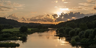 Abendsonne über dem Ruhrtal